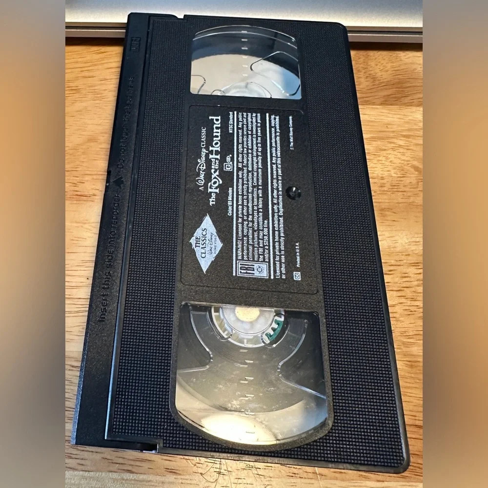 Walt Disney the Original Animated Classic The Fox and the House VHS Video